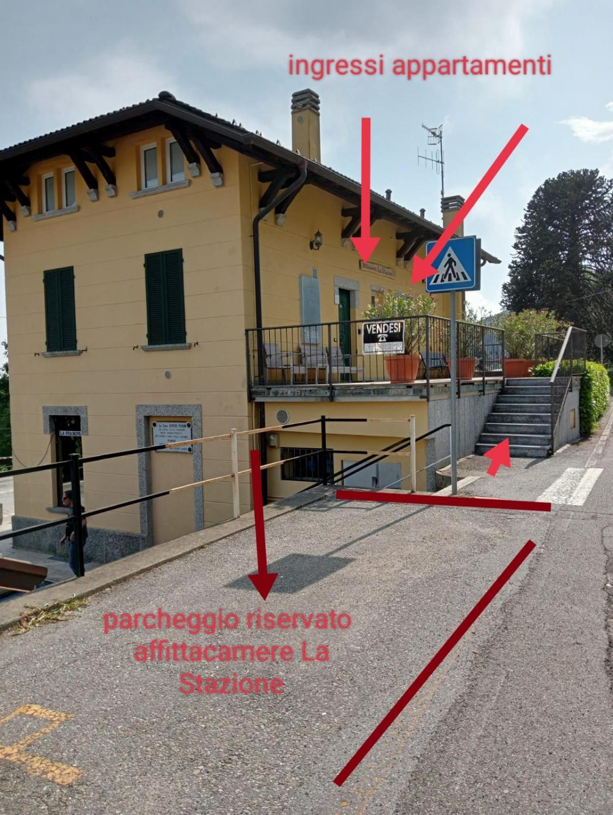 Отель La Stazione Premeno Экстерьер фото